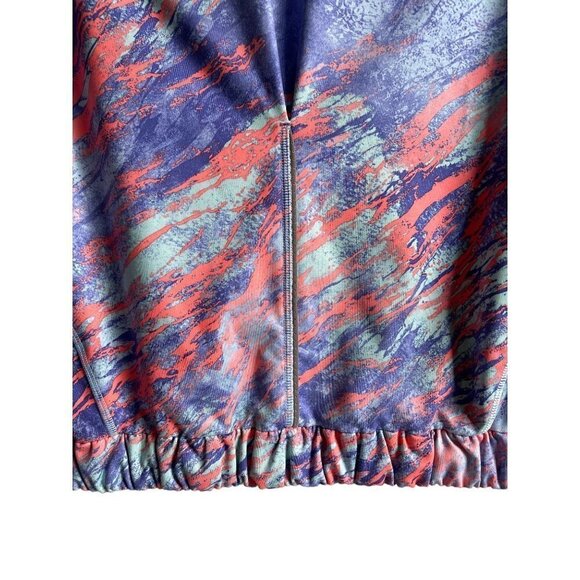 Lululemon Ivivia Purple Orange Full Zip Performance Knit Jacket Girls Youth 12 - Picture 9 of 11